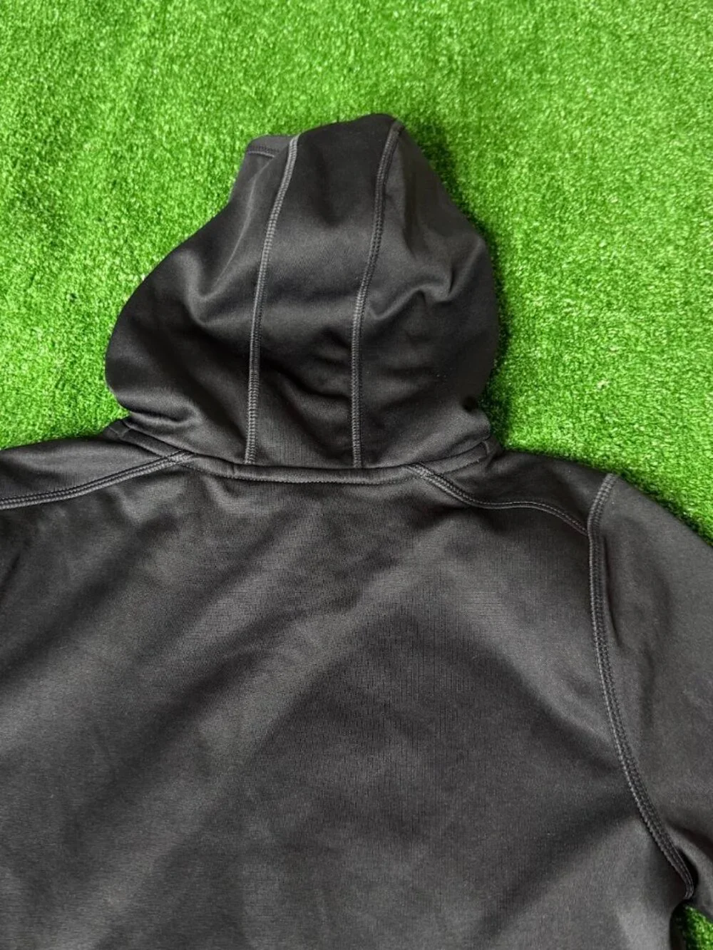 Adidas Youth S (8) Black Fleece Hoodie Sweatshirt Camo Big Logo Pullover